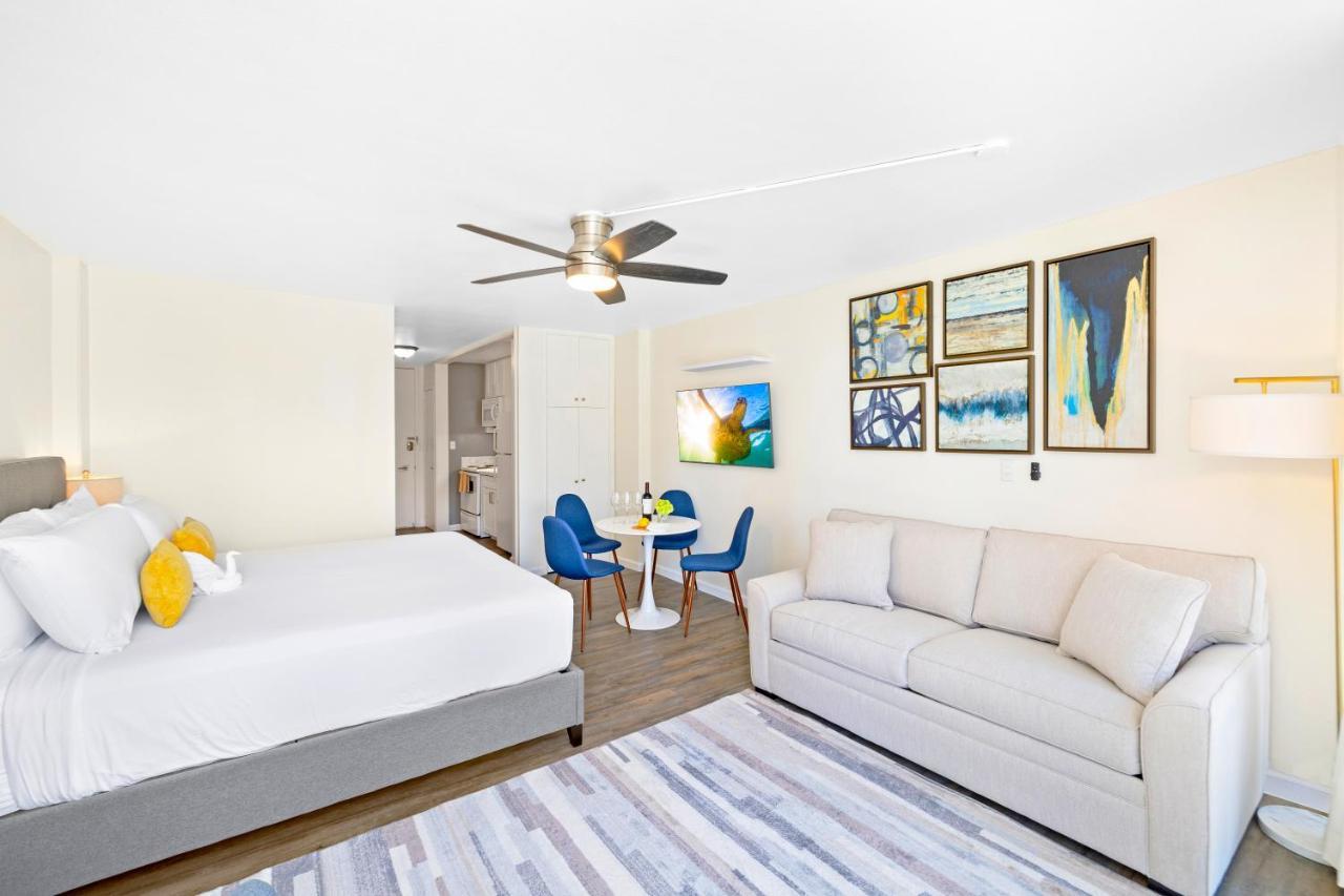 Newly Renovated Ilikai Marina Studio - Near Beach! Honolulu Luaran gambar